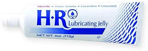 H.R. Sterile Lubricating Jelly - 4oz flip-cap tube