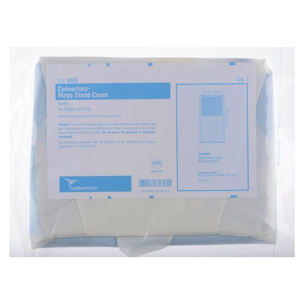 Cardinal Mayo Stand Cover, Reinforced Poly, 23 x 55", Sterile - 30/box