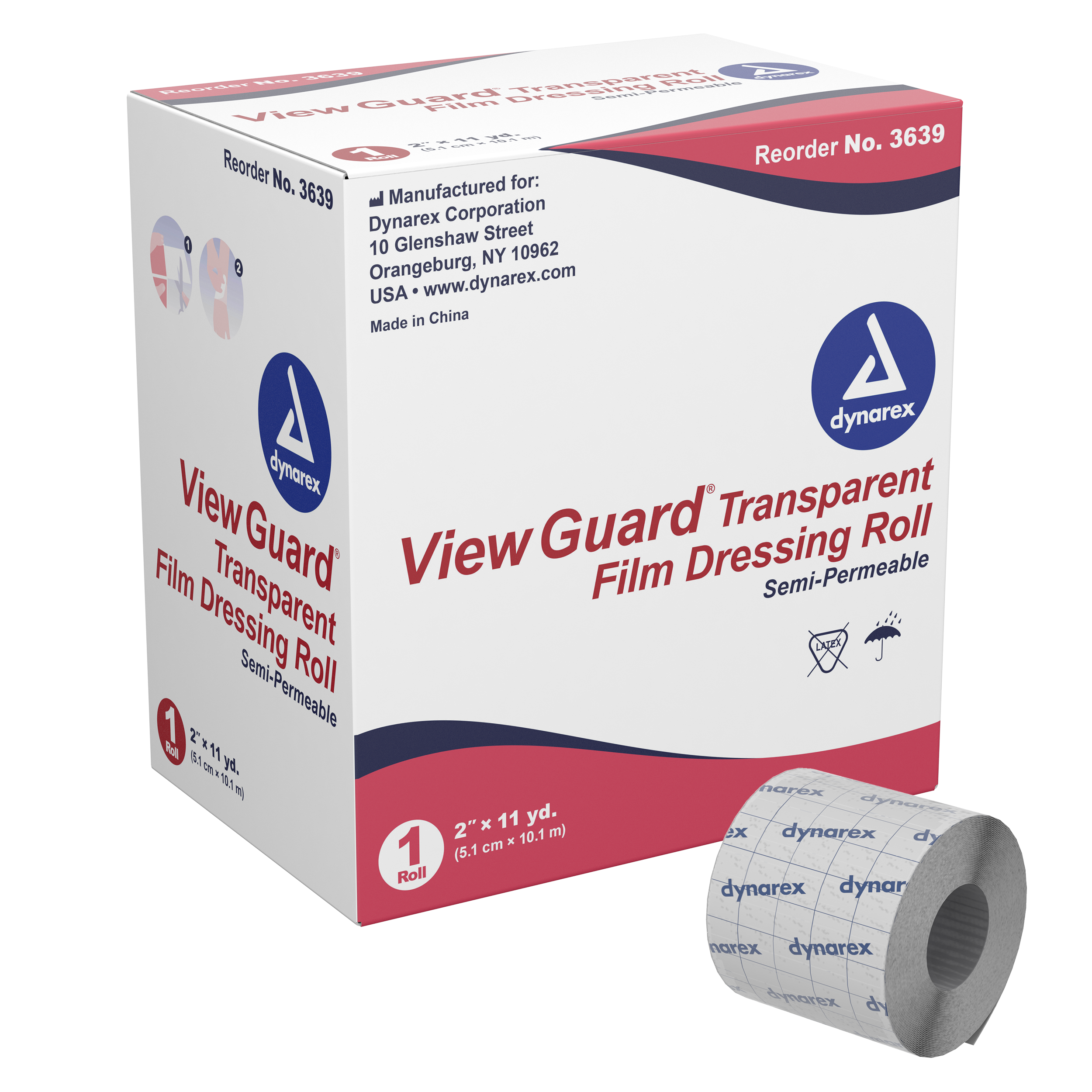 View Guard Transparent Dressing Rolls - Non-Sterile