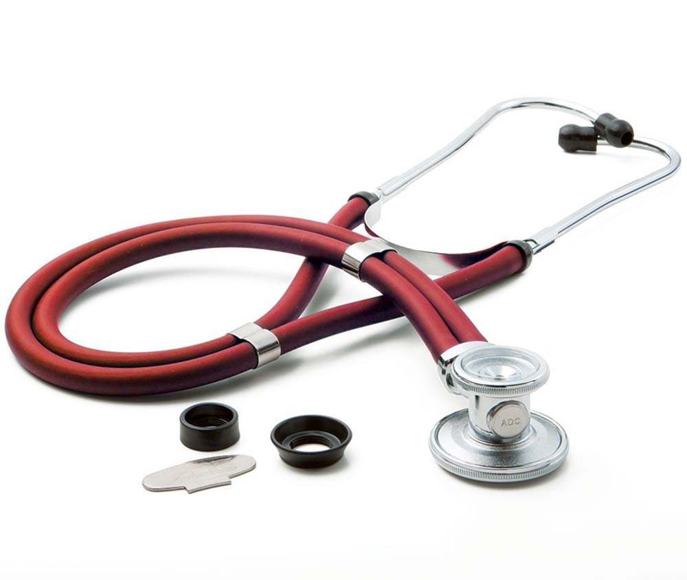Adscope® 641 Sprague Stethoscope, Red