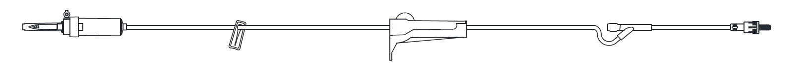 IV Admin Set, 15 Drops Per mL, 78" Length, 16 mL Priming Volume, Vented/Non-Vented, 1 Slide Clamp, Roller Clamp, 1 Y Site, Rotating Male Luer Lock, PE Poly Pouch, 50/cs (75 cs/plt)