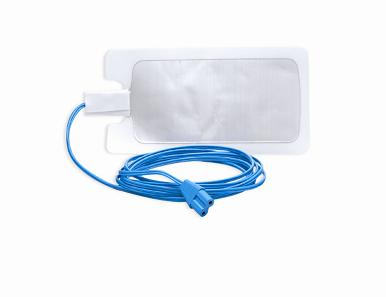 Bovie AAron Disposable Solid Non-REM Adult Return Electrode, 2.8M Cable Solid, 50/box