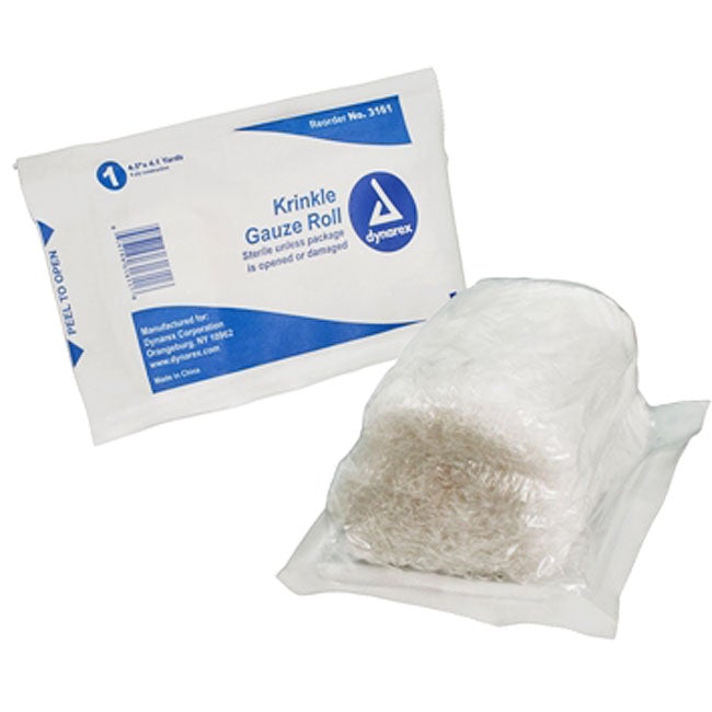 Krinkle Gauze Roll - Sterile , 4.5" x 4.1yds