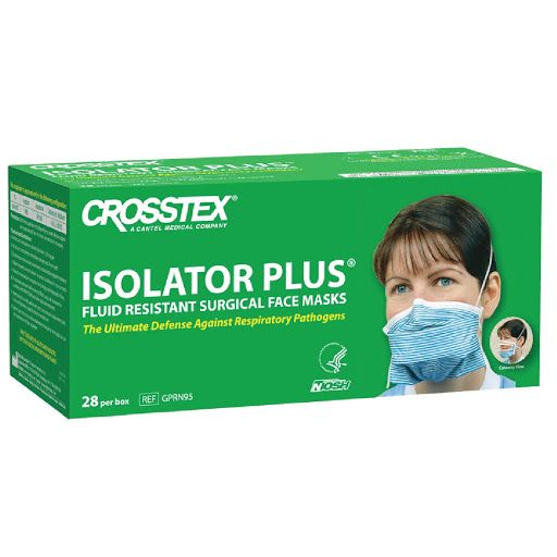Isolator™ Plus N95 Surgical Respirator, 28/bx