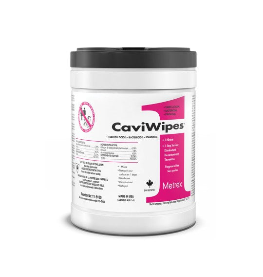 CaviWipes1 - Tub - 1 Minute Effective Kill Time