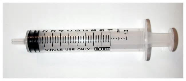Syringe Only, Luer Slip, with Cap (4422883344497)