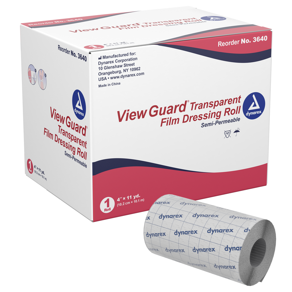 Secure. View Dressing View Guard Transparent Dressing Rolls - Non-Sterile
