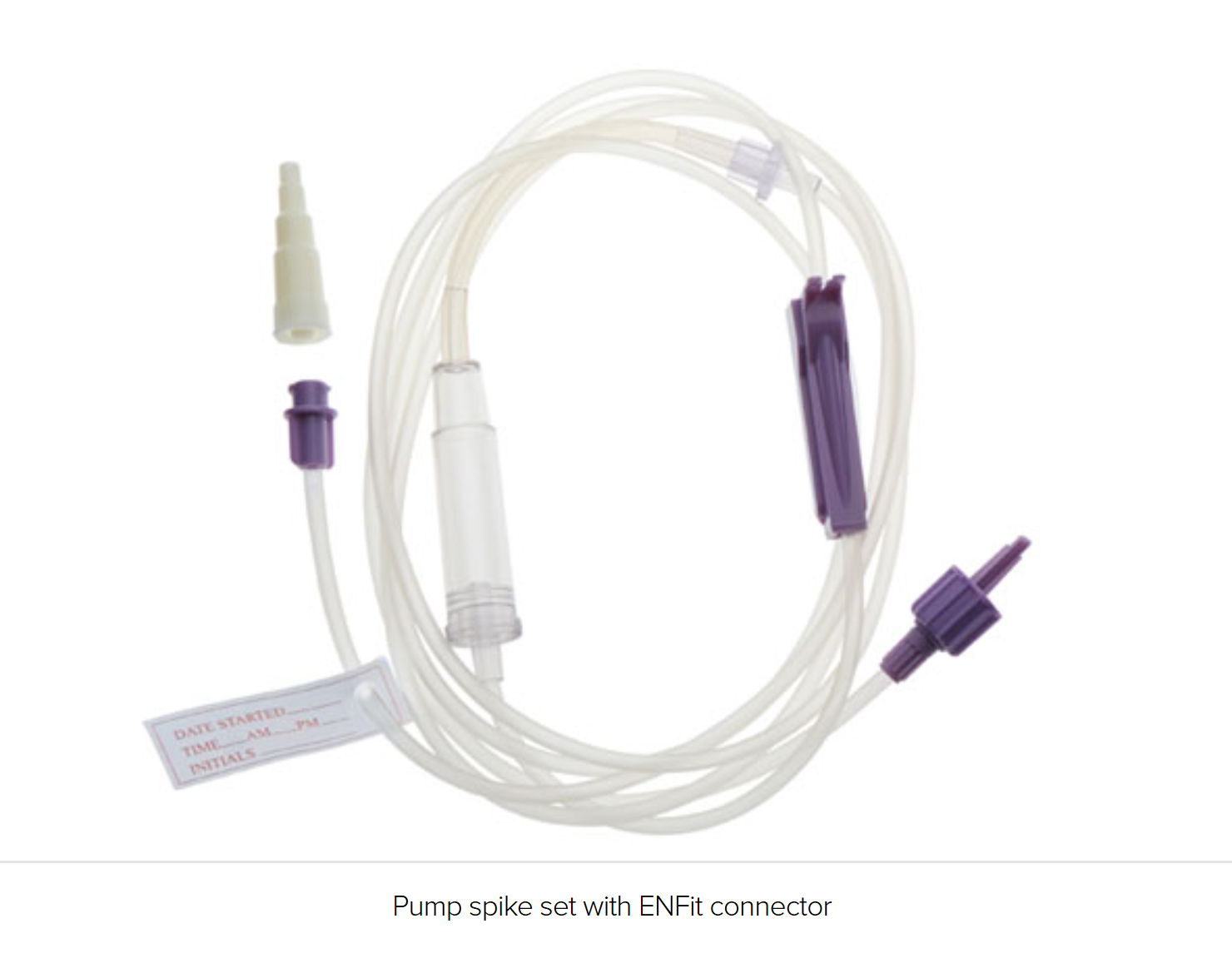 Amsure Enteral Feeding Set with ENFit Connectors, 1200ml Bag Gravity Set with ENFit Connector & Transition Connector