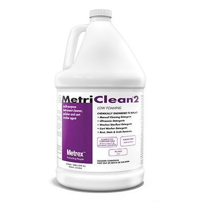 MetriClean 2 Low-foaming multi-purpose concentrated instrument cleaner - 1 Gallon