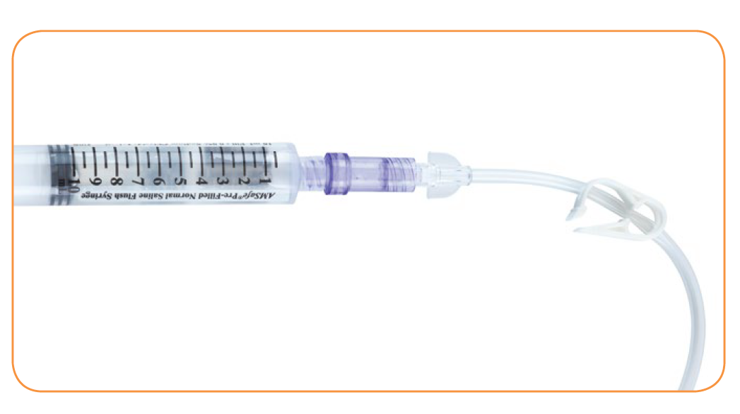 Pre-Filled Flush Syringe, Sterile Field, 5ml 0.9% Sodium Chloride Fill in 12ml Syringe, 180/cs