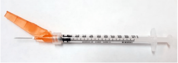 Safety Syringe with Safety Needle, 50/bx